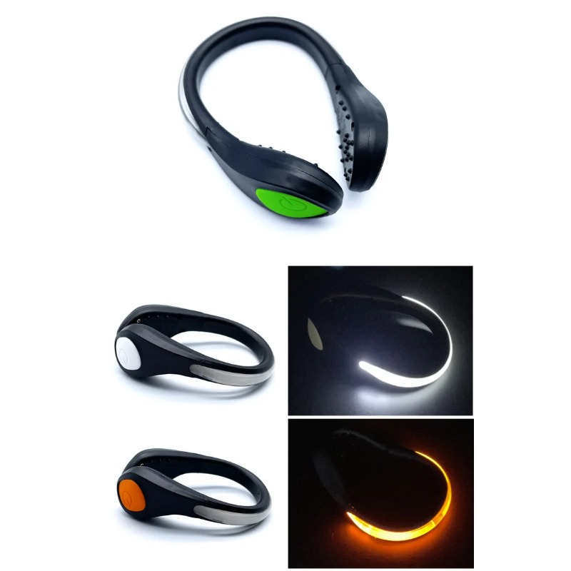 Running Gear Night - Neues leuchtendes Schuhclip-Licht, LED-Sicherheitswarnlicht für Outdoor-Nachtlauf,