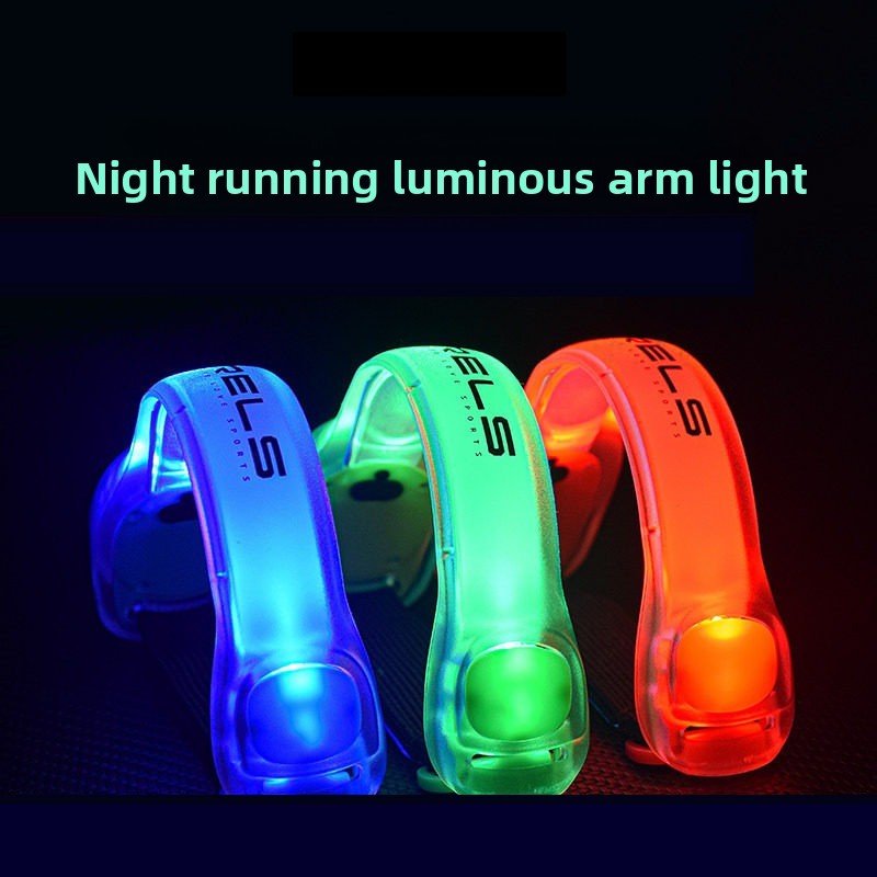 Running Gear Night - Wiederaufladbares LED-Leuchtarmband/-beinband – Sicherheitswarnband für Nachtlauf
