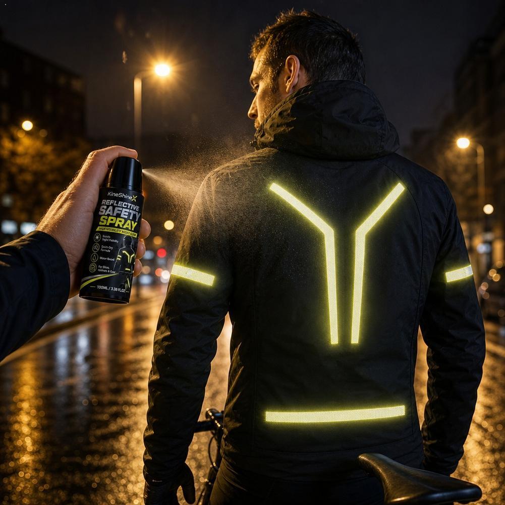 Running Gear Night - Reflektierender Sicherheitsspray für die Nacht, Hochsichtbare