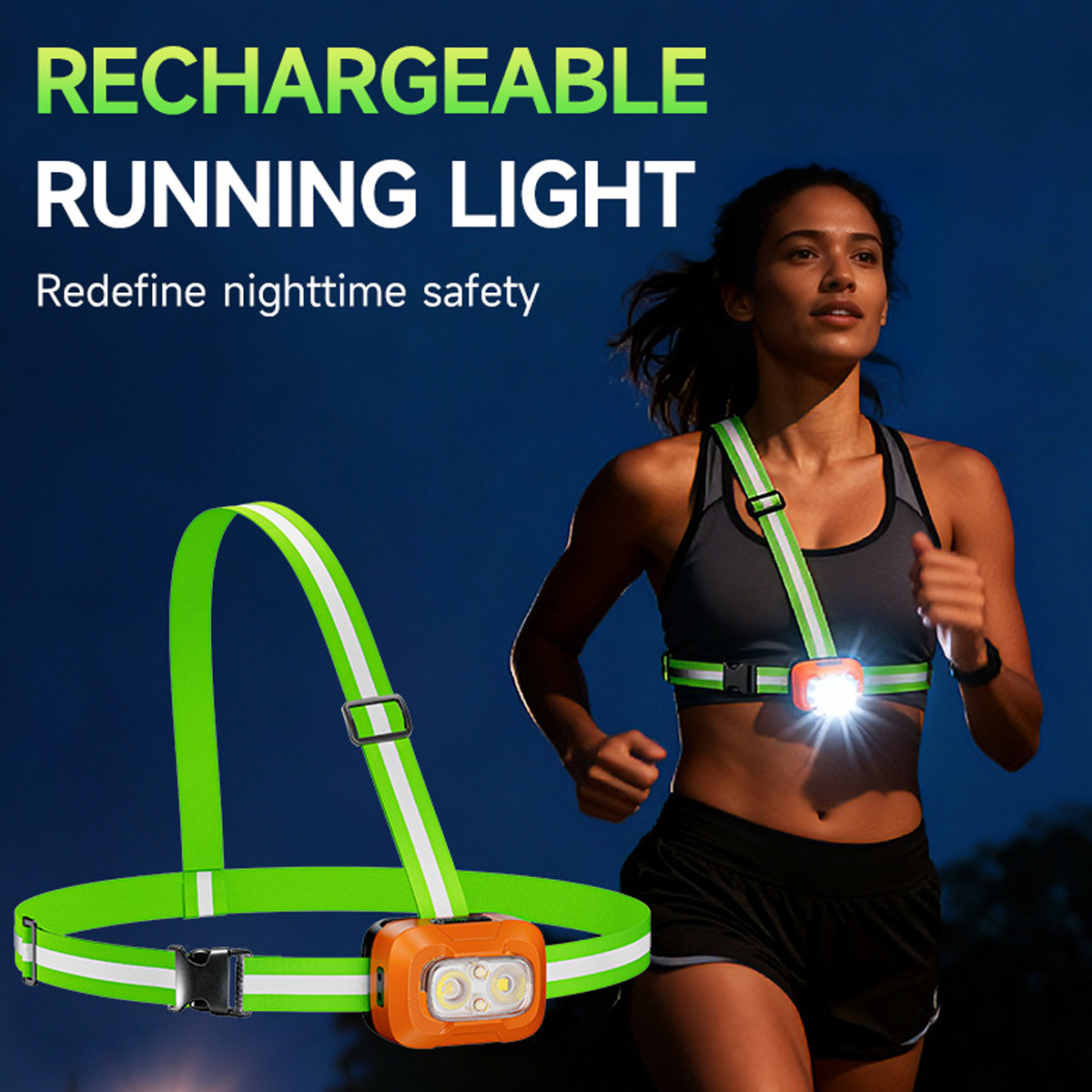 Laufleuchte, über USB wiederau – Running Gear Night Bewertung und Preis