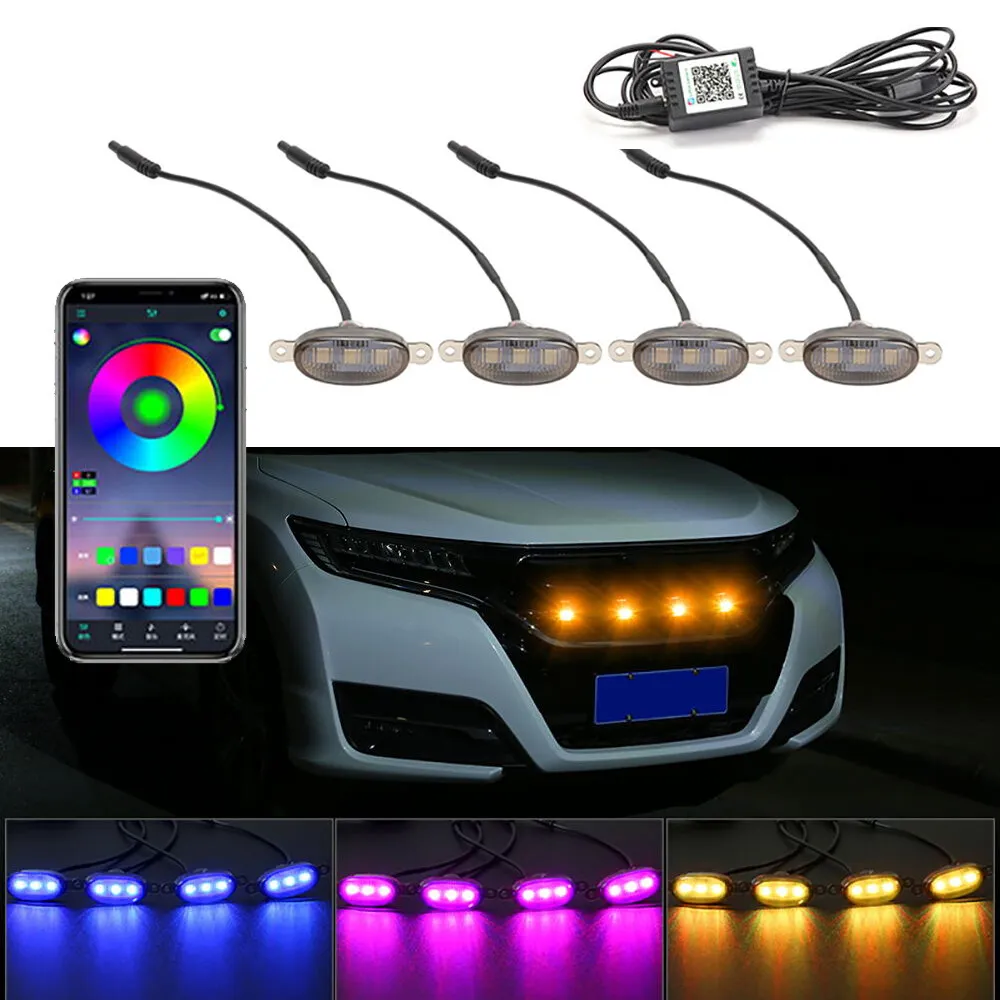 Led Auto Front Grille Beleucht – Running Gear Accessories Bewertung und Preis